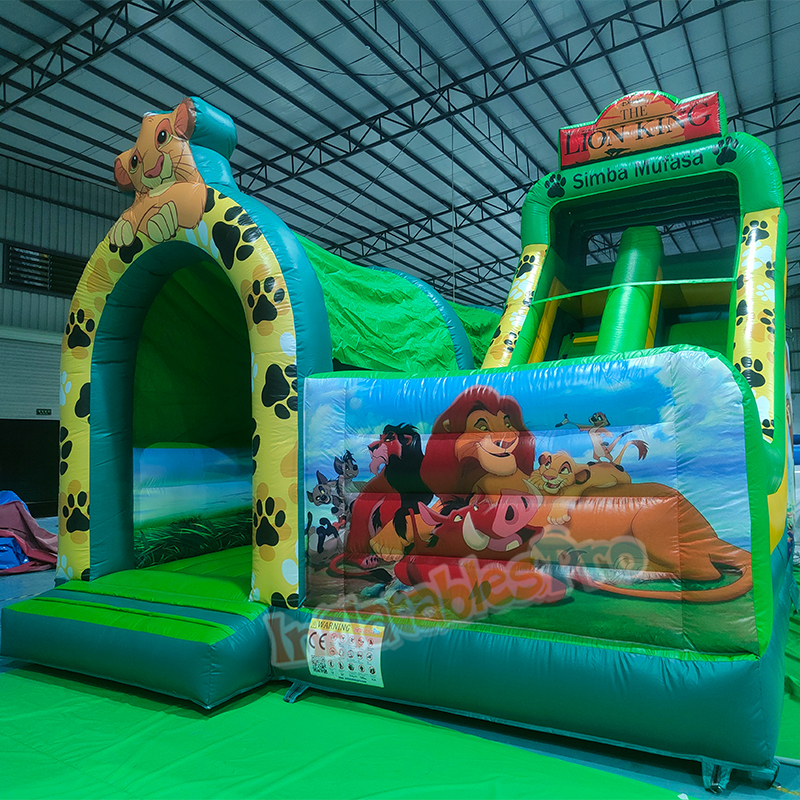 Lion King Castle + Slide — inflatable from China factory for Africa