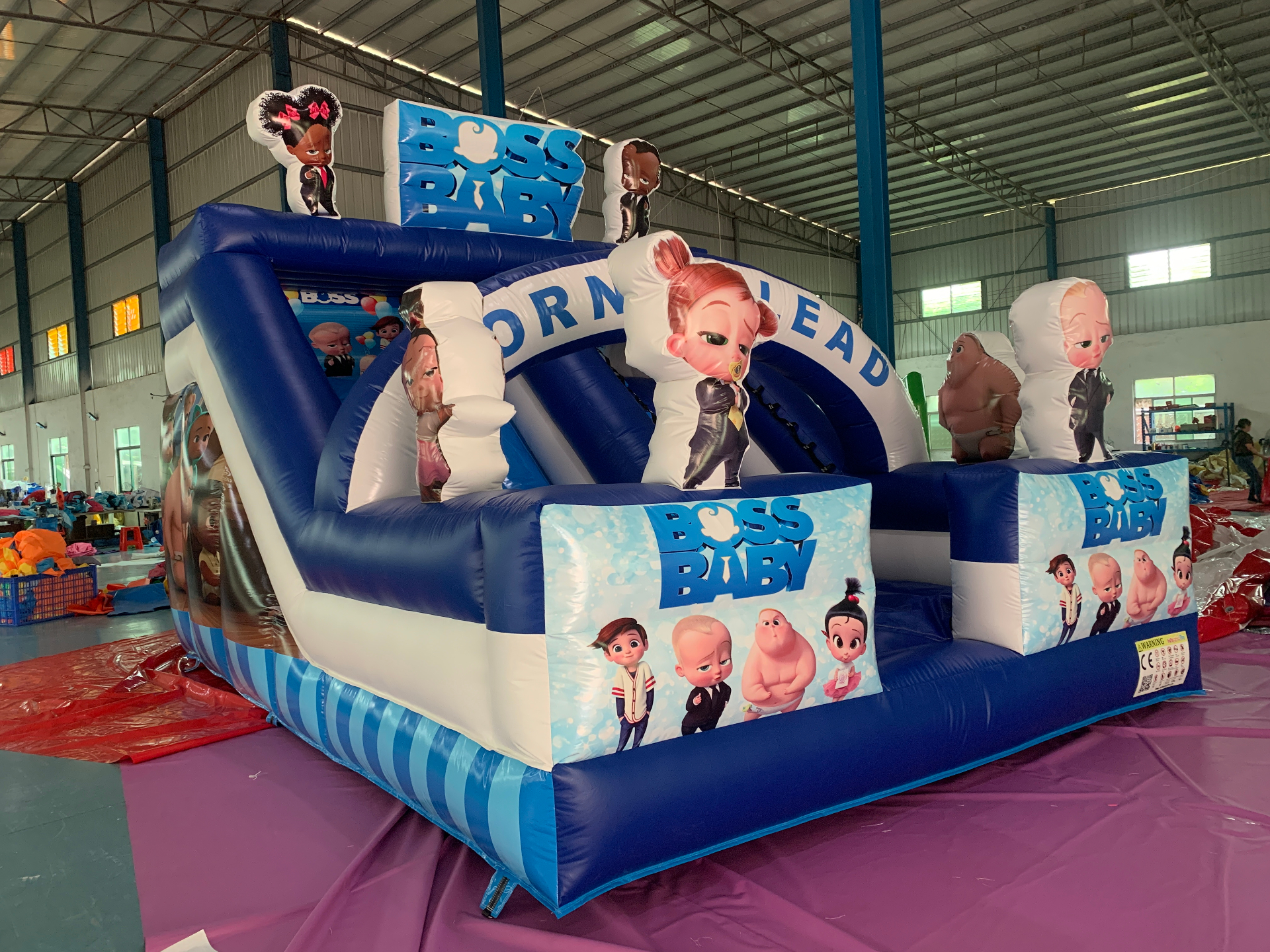 Boss Baby Slide — inflatable from China factory for Africa