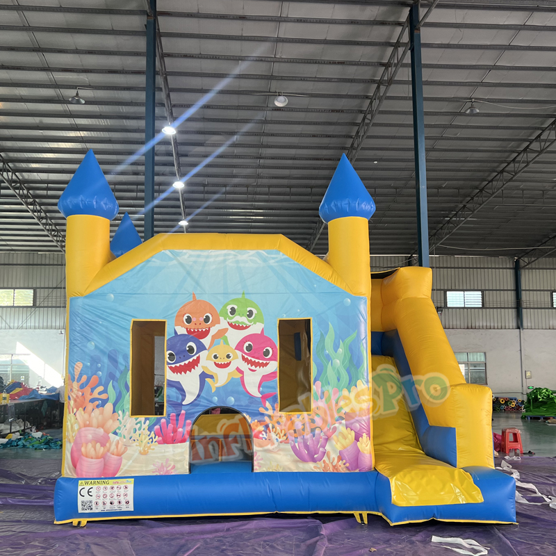 Baby Shark Ocean Castle Combo — inflatable from China factory for Africa