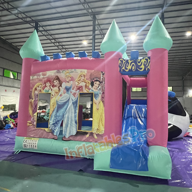 Disney Princess Castle Combo — inflatable from China factory for Africa