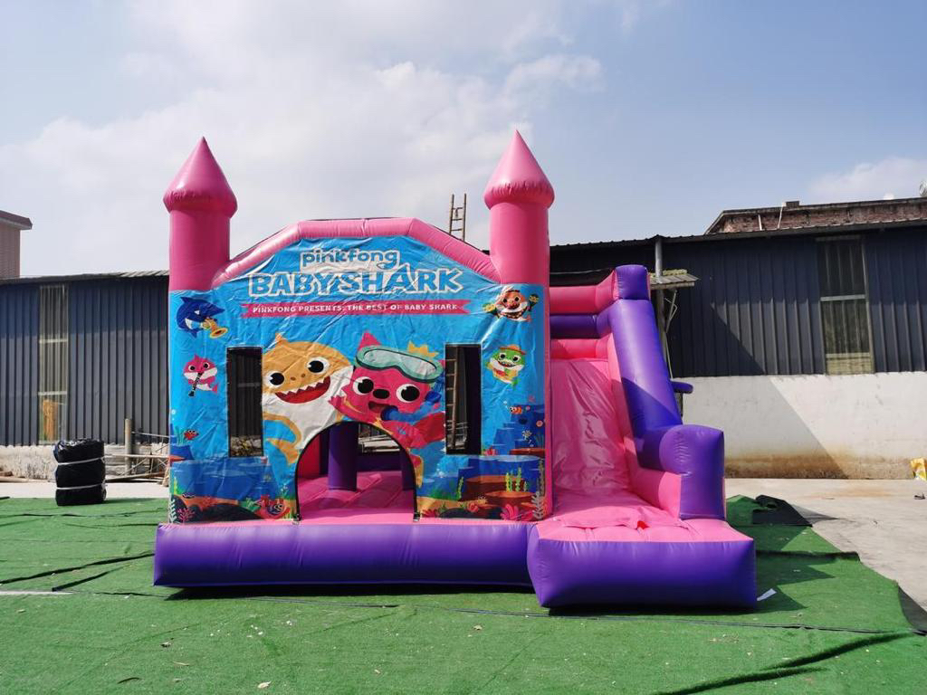 Baby Shark Castle Combo — inflatable from China factory for Africa