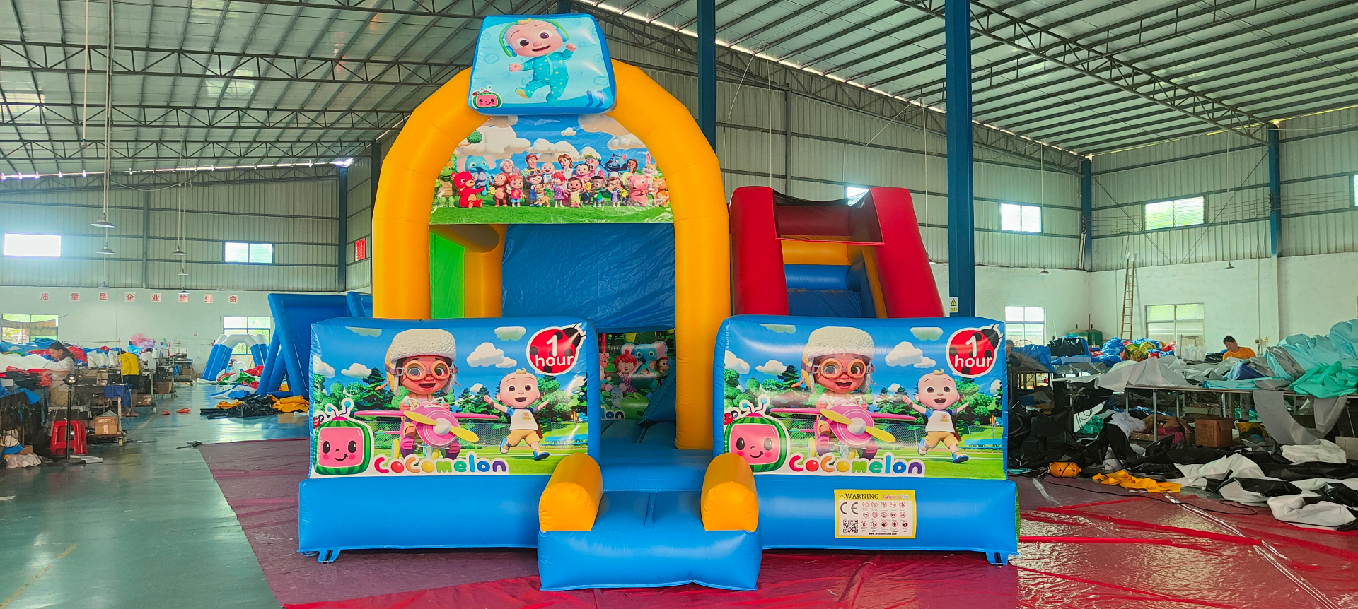 Cocomelon JJ Castle Combo — inflatable from China factory for Africa