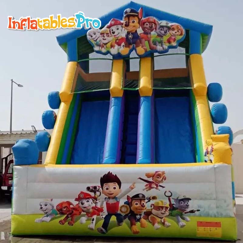 Paw Patrol Dual Slide — inflatable from China factory for Africa