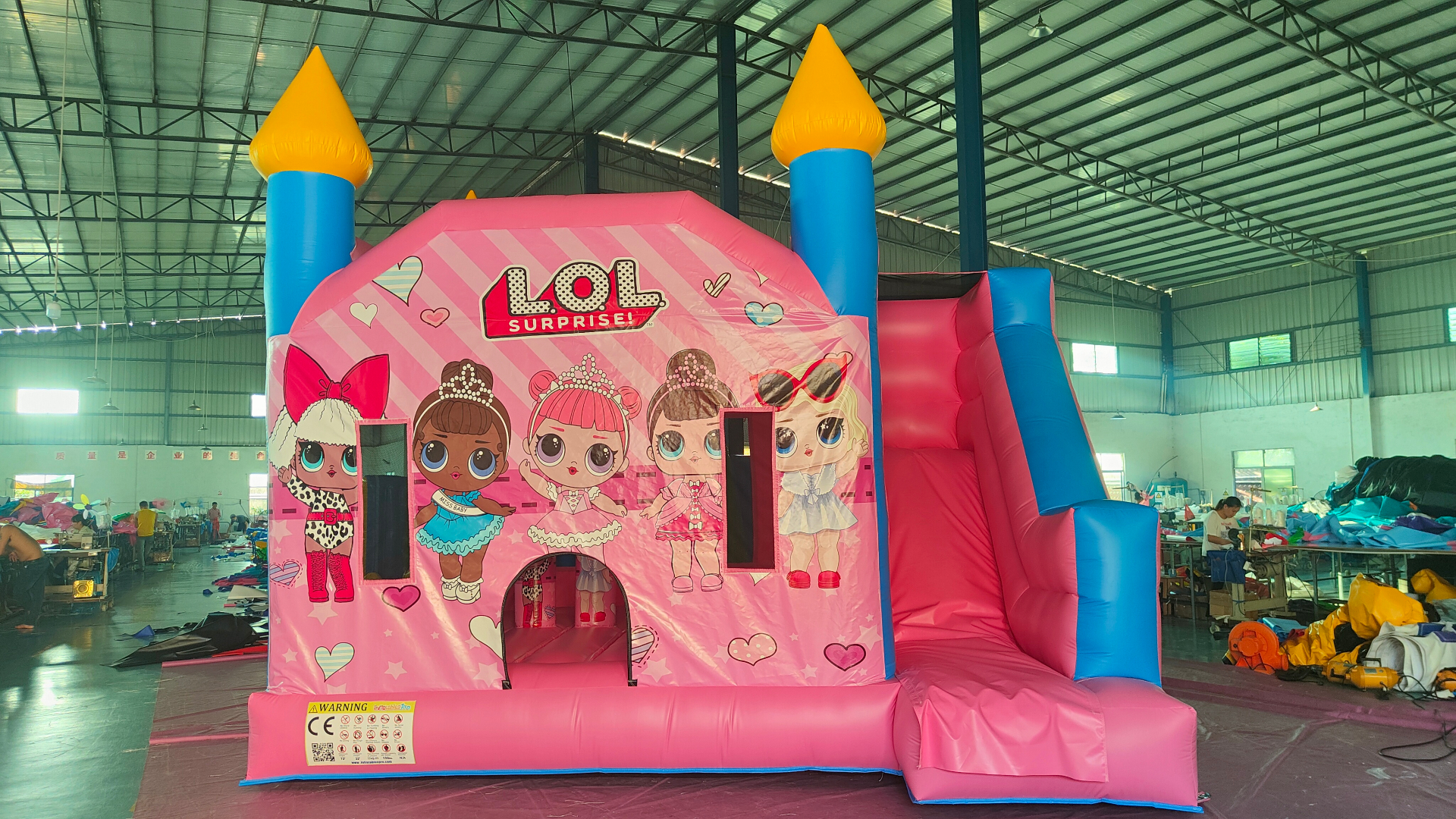 LOL Surprise! Castle Combo — inflatable from China factory for Africa