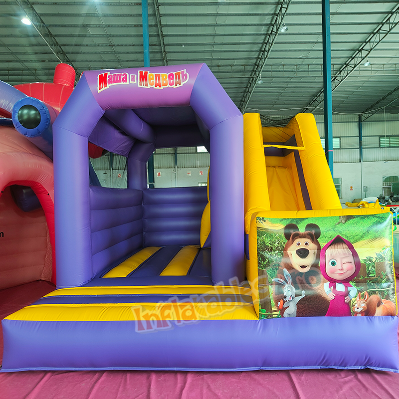 Masha & Bear Castle Combo — inflatable from China factory for Africa